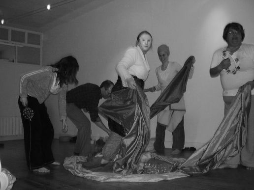 From a Making Moves ritual theatre workshop in the Netherlands